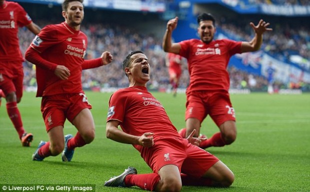 coutinho esulta