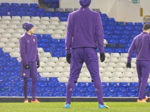 Ilicic riscaldamento White Hart Lane