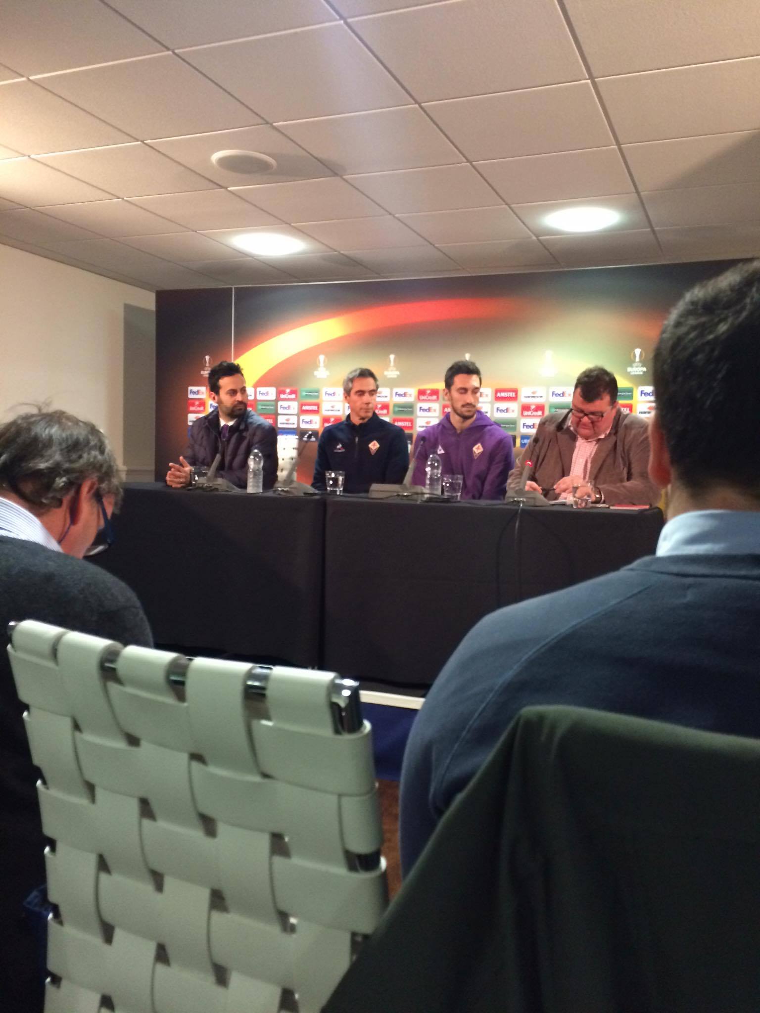 Sousa Astori conferenza White Hart Lane 2