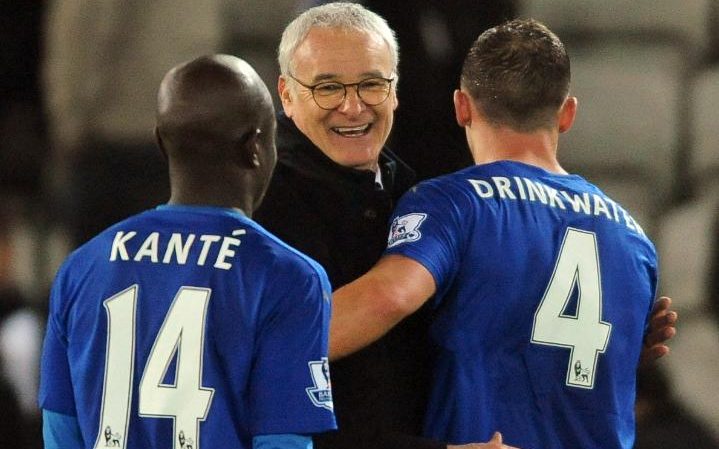Leicester Kantè Kante Drinkwater Ranieri