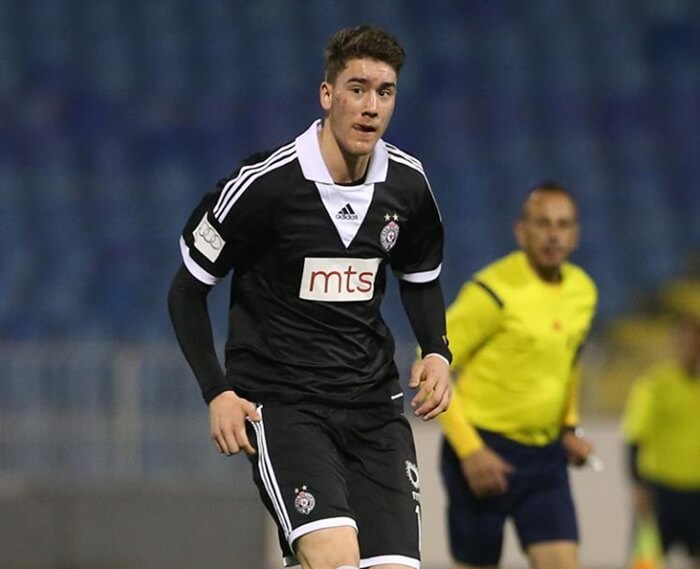 Dusan Vlahovic Partizan Belgrado
