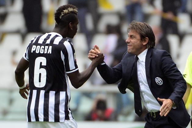 Pogba Juventus Conte