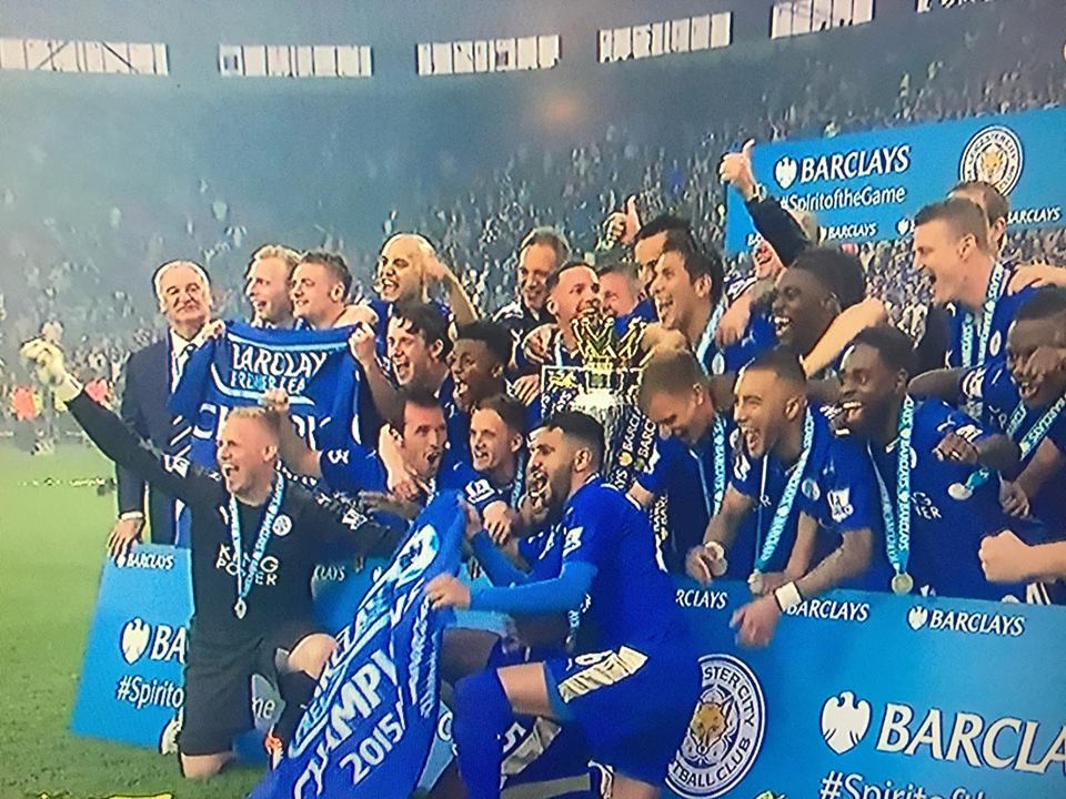 Festeggiamenti Leicester 3