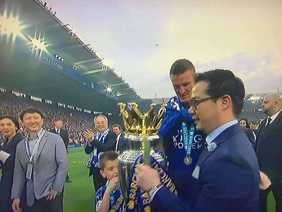 Figlio presidente Leicester