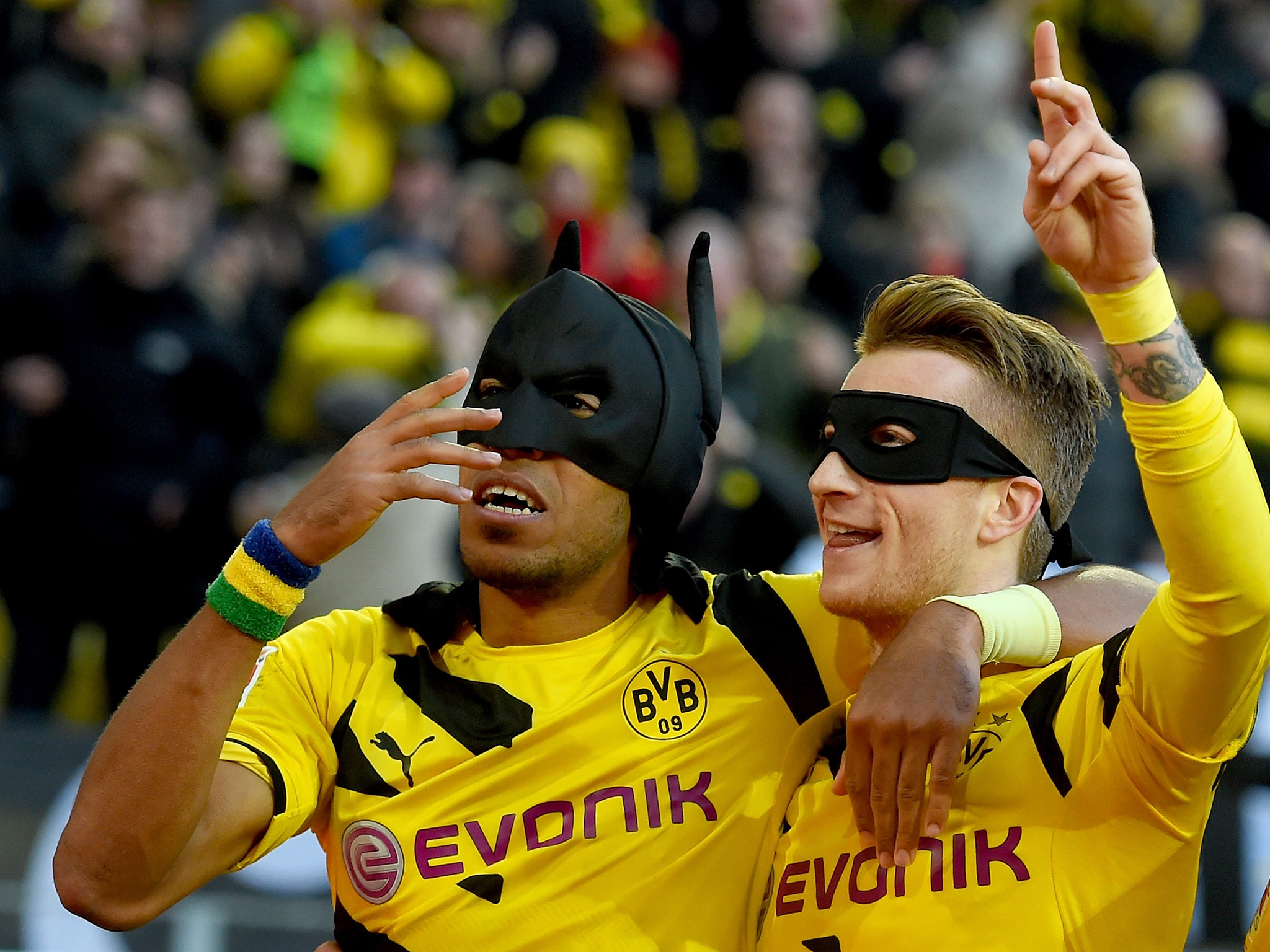 Reus Aubameyang Borussia Dortmund