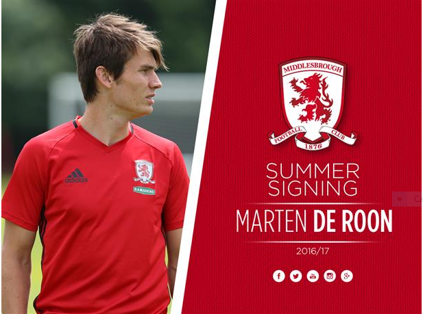UFFICIALE: De Roon è un nuovo calciatore del Middlesbrough