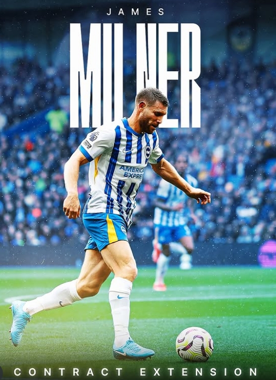 Milner vuole battere ogni record. Prolungato il contratto col Brighton